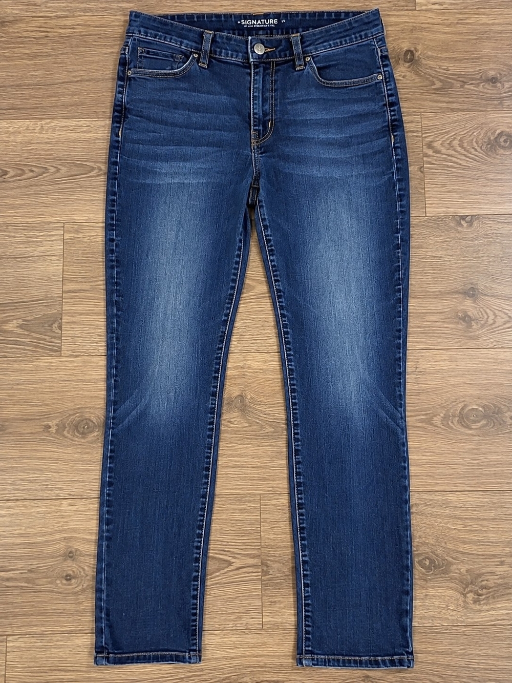 Royalty For Me Women's Skinny Jeans in Dark Blue Wash